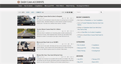 Desktop Screenshot of dashcamaccidents.com